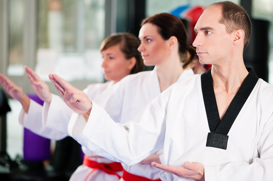 Adults Taekwondo class